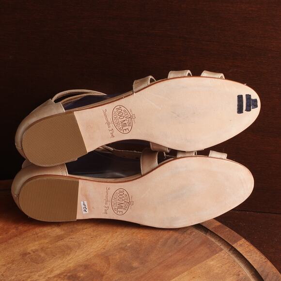 Wolverine Sandals Womens SZ 11B Brown Samantha Pleet Leather 1000 Mile Flat Boho - Picture 9 of 16